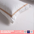 Hotel style premium disposable cotton bed sheet set with 180 washing times